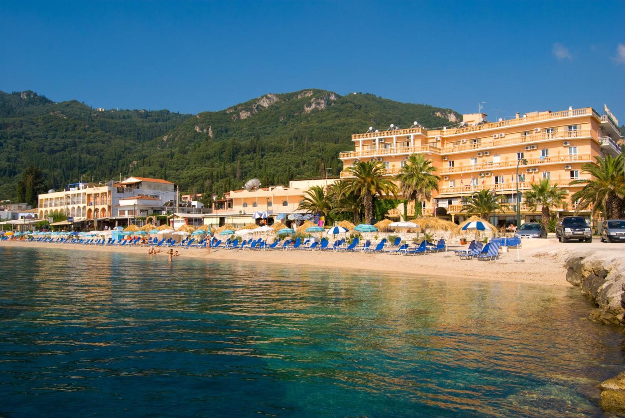 Potamaki Beach Hotel Benitses  Ngoại thất bức ảnh